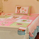 Joey's Teddy Applique Bedsheet Set